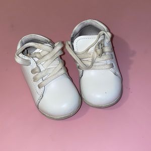 Stride rite walking shoes, white.